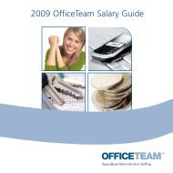 OT SALARY GUIDE - Robert Half