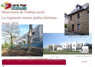 Observatoire de l'habitat social - Lannion-TrÃ©gor AgglomÃ©ration