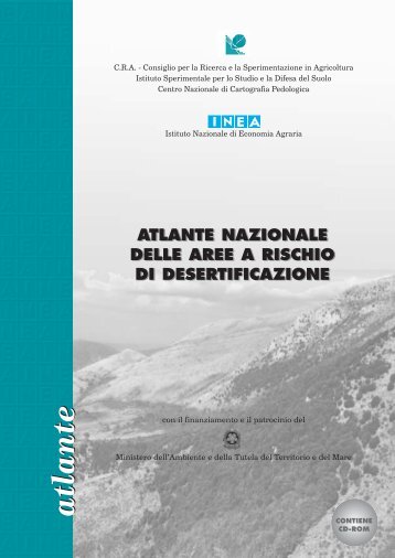 Atlante nazionale delle aree a rischio di desertificazione - Inea
