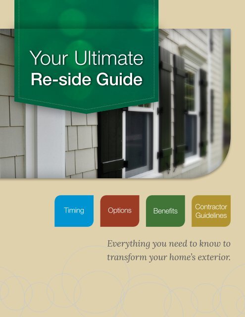 to download Your Ultimate Re-side Guide - James Hardie