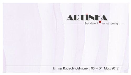 Autohaus Bad Endbach - ARTINEA â€¢ handwerk â€¢ kunst â€¢ design