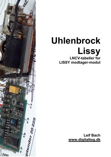 Uhlenbrock Lissy - Digital tog og digital modeljernbane