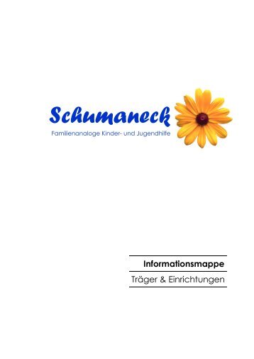 Informationsmappe - Schumaneck