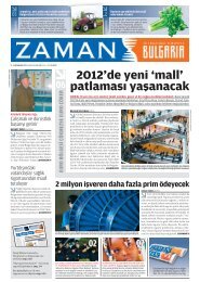 2012'de yeni 'mall' patlamasÄ± yaÅanacak - Zaman Bulgaristan