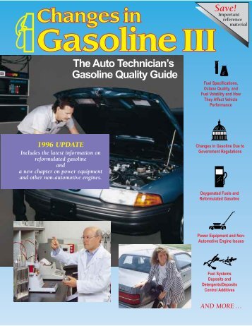 The Auto Technician's Gasoline Quality Guide