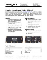 Detect Distance with the Ping))) Sensor - Parallax, Inc.