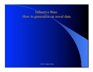 Inductive Bias 1 - Neural Networks and Machine Learning Lab