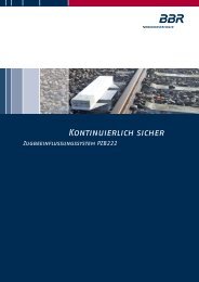 Produktinfo PZB-222 (pdf) - BBR Baudis Bergmann RÃ¶sch ...