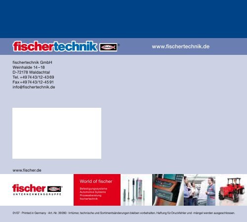 Download PDF-Datei 3,86MB - fischertechnik Museum