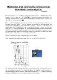 RÃ©alisation d'1 solarimÃ¨tre Ã  photodiode. - APPER Solaire