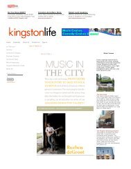 Kingston Life - Josephine Matyas | Writer Without Borders