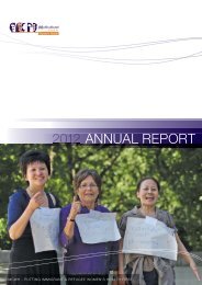ANNUAL REPORT - Multicultural Centre for Women's Health