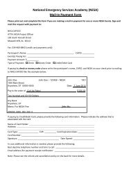 Mail-In Payment Form - NESA - Civil Air Patrol