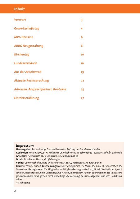 Mitteilungen 2-13.pdf - GKD - Gewerkschaft Kirche und Diakonie