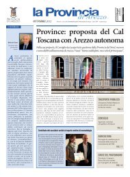 periodico ottobre 2012 - Protezione Civile della Provincia di Arezzo