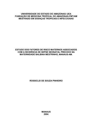 Rossiclei de Souza Pinheiro - uea - pós graduação