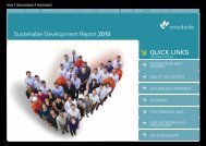 2010 sustainable development report.pdf - Woodside