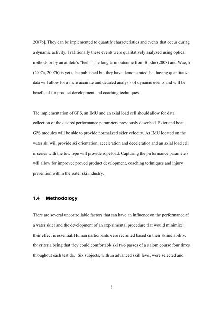 Biomechanical P ... Slalom Water Skiing R1.pdf - Atrium - University ...