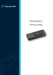 GPS Guardian 2 - instrukcja obsÅugi - JelCar