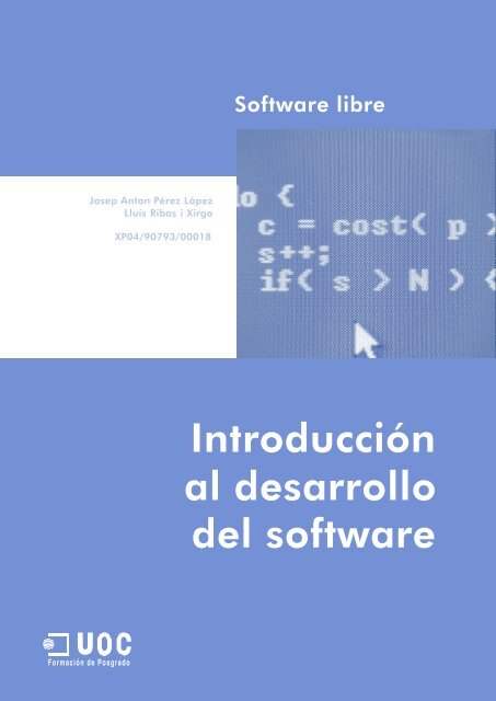 IntroducciÃ³n al desarrollo del software - SW ComputaciÃ³n