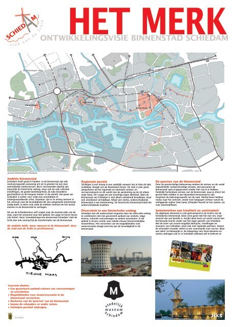 Posters Ontwikkelingsvisie Binnenstad - Gemeente Schiedam