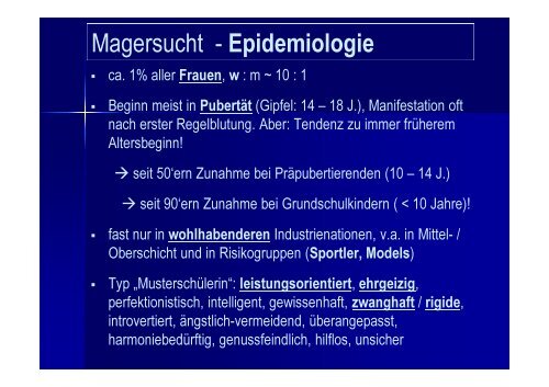 Magersucht + Ess-Brech-Sucht - Medidakta