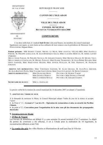 republique francaise - L'Isle-Adam