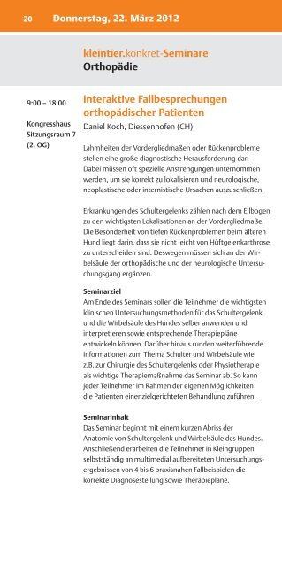 24. BBF 2012 Programmheft - MVS Medizinverlage Stuttgart