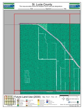 Future Land Use - St. Lucie County