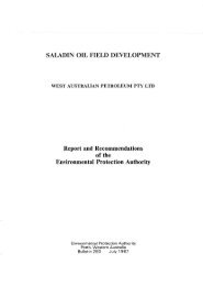 SALADIN OIL FIELD DEVELOPMENT Report and ...