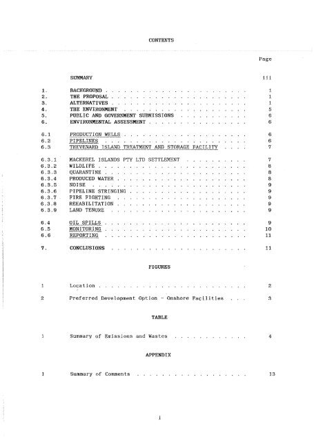 SALADIN OIL FIELD DEVELOPMENT Report and ...