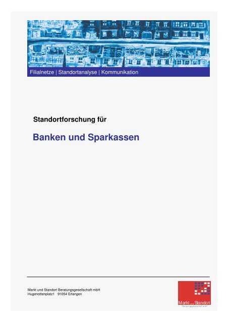 Banken und Sparkassen - Markt und Standort Beratungsgesellschaft ...