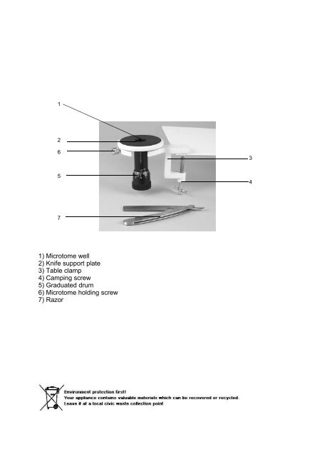 HAND & TABLE MICROTOME - BMS and Labomed - high quality ...