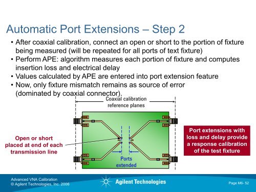 Advanced Calibration Techniques for VNAs