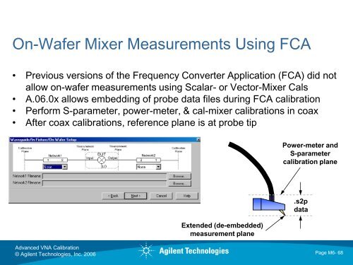 Advanced Calibration Techniques for VNAs