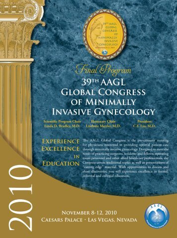 39th AAGL Global Congress of Minimally Invasive Gynecology
