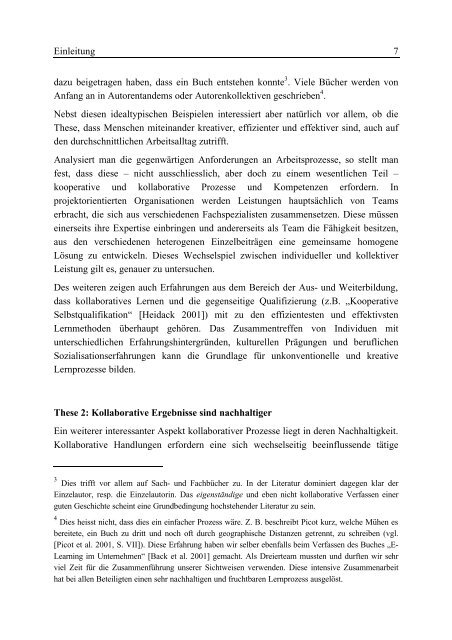 E-Collaboration: Die Gestaltung internetgestÃƒÂ¼tzter kollaborativer ...