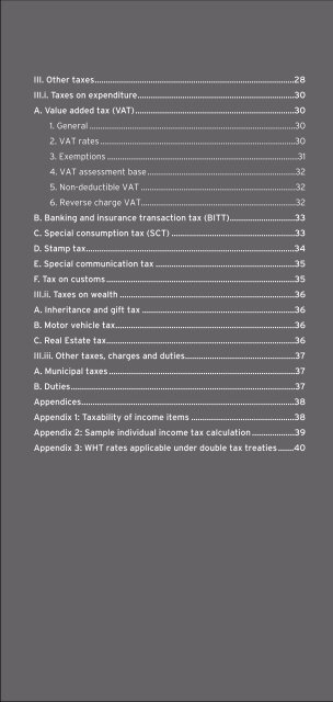 Concise tax guide for Turkey 2009