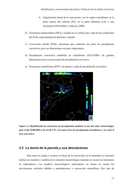 Identificación y caracterización del granizo mediante el radar ...