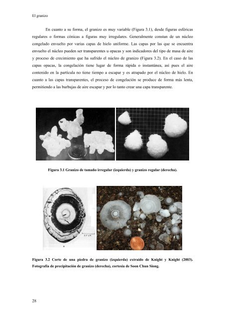 Identificación y caracterización del granizo mediante el radar ...