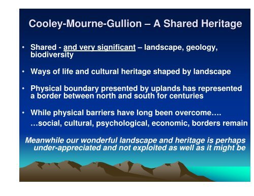 Mourne â Cooley - Gullion - Geological Survey of Ireland