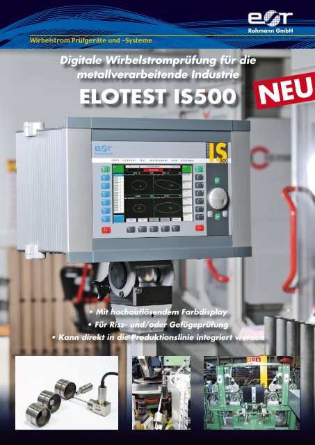 ELOTEST IS500 - Rohmann GmbH