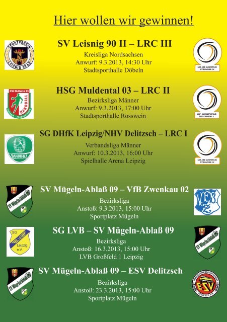 SV Mügeln-Ablaß 09 - LRC Mittelsachsen