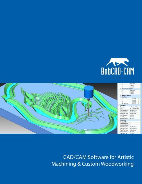 Software for Artistic Machining.ai - BobCAD-CAM