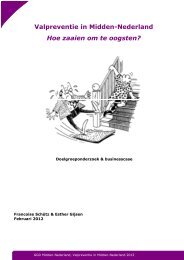 Valpreventie in Midden-Nederland; Hoe zaaien om te oogsten?