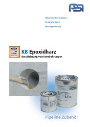 KB Epoxidharz Beschichtung von Kernbohrungen