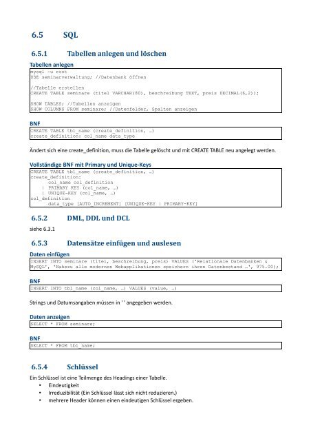 5.15 Objektorientierte Webentwicklung - valentinkoch.de