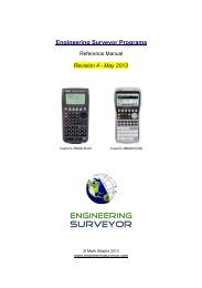 Casio Programs v4 - Engineering Surveyor