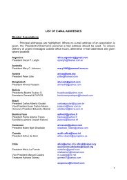 LIST OF E-MAIL ADDRESSES Member Associations - AAFI-AFICS ...