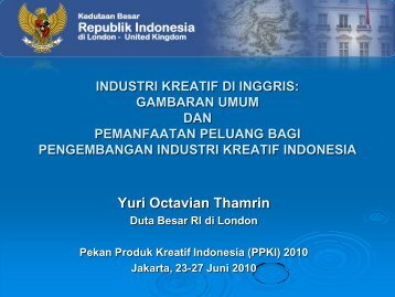 Industri Kreatif di Inggris: Gambaran Umum dan ... - Indonesia Kreatif